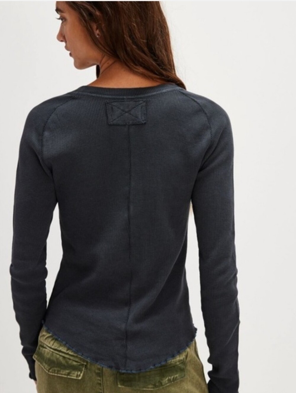 We The Free Easy Does It Tee Long Sleeve Thermal Size Small - Picture 2 of 9